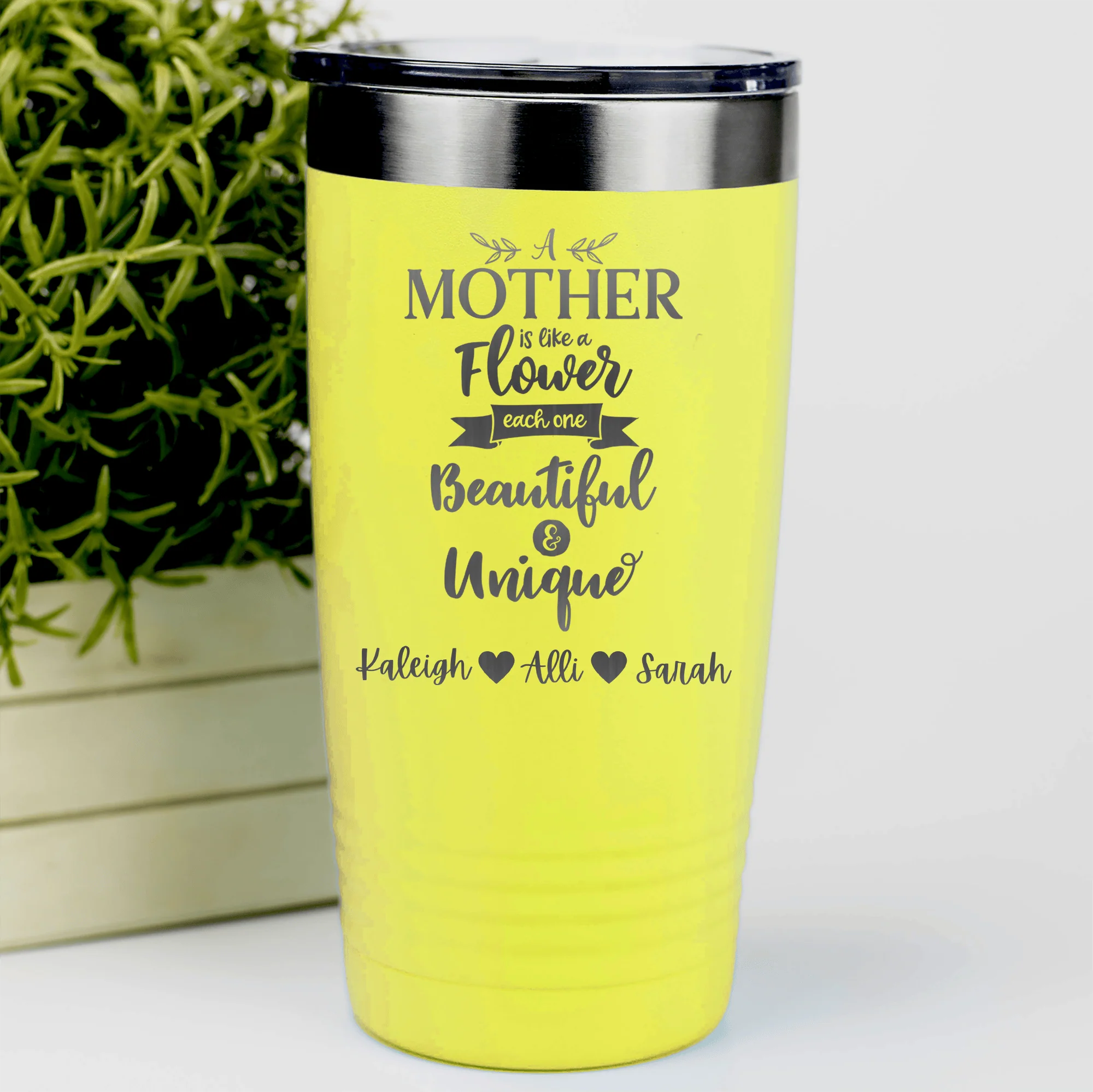Mothers Are Like Flowers Tumbler - Image 15