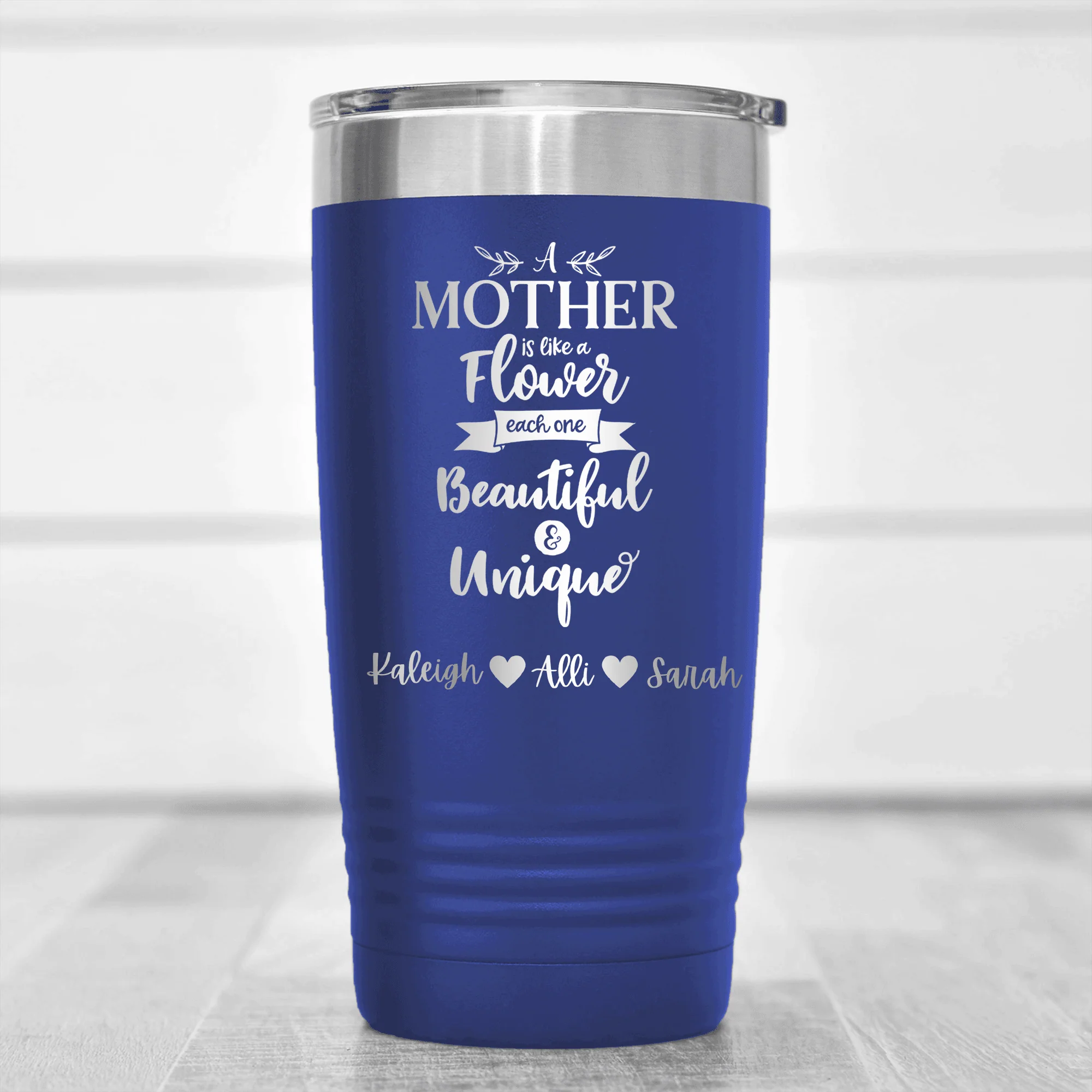 Mothers Are Like Flowers Tumbler - Image 3