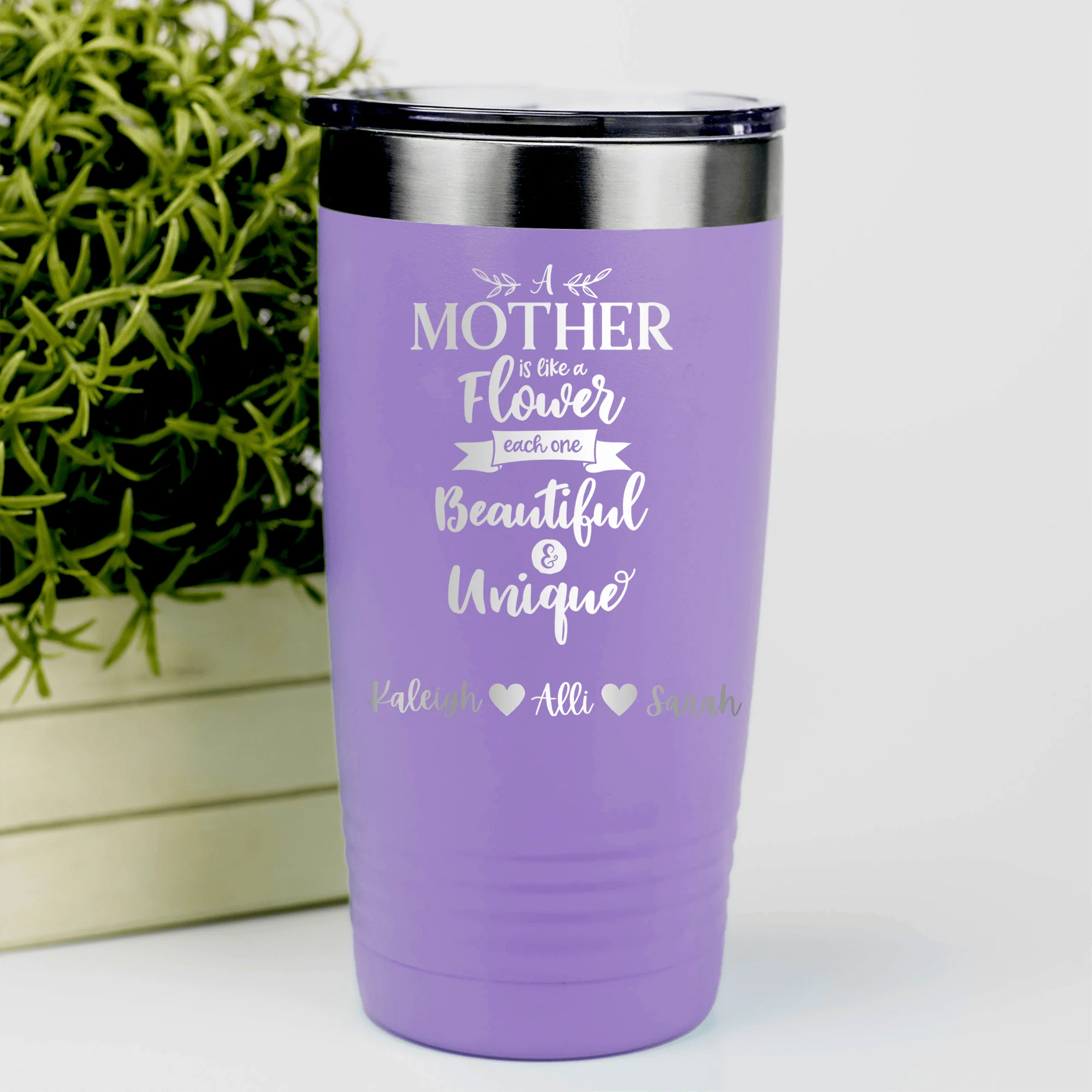 Mothers Are Like Flowers Tumbler - Image 7