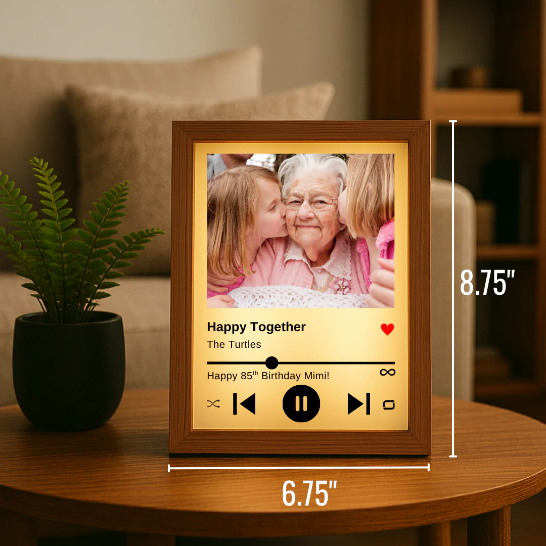 Mother's Love Personalized Song Light Frame - Image 7