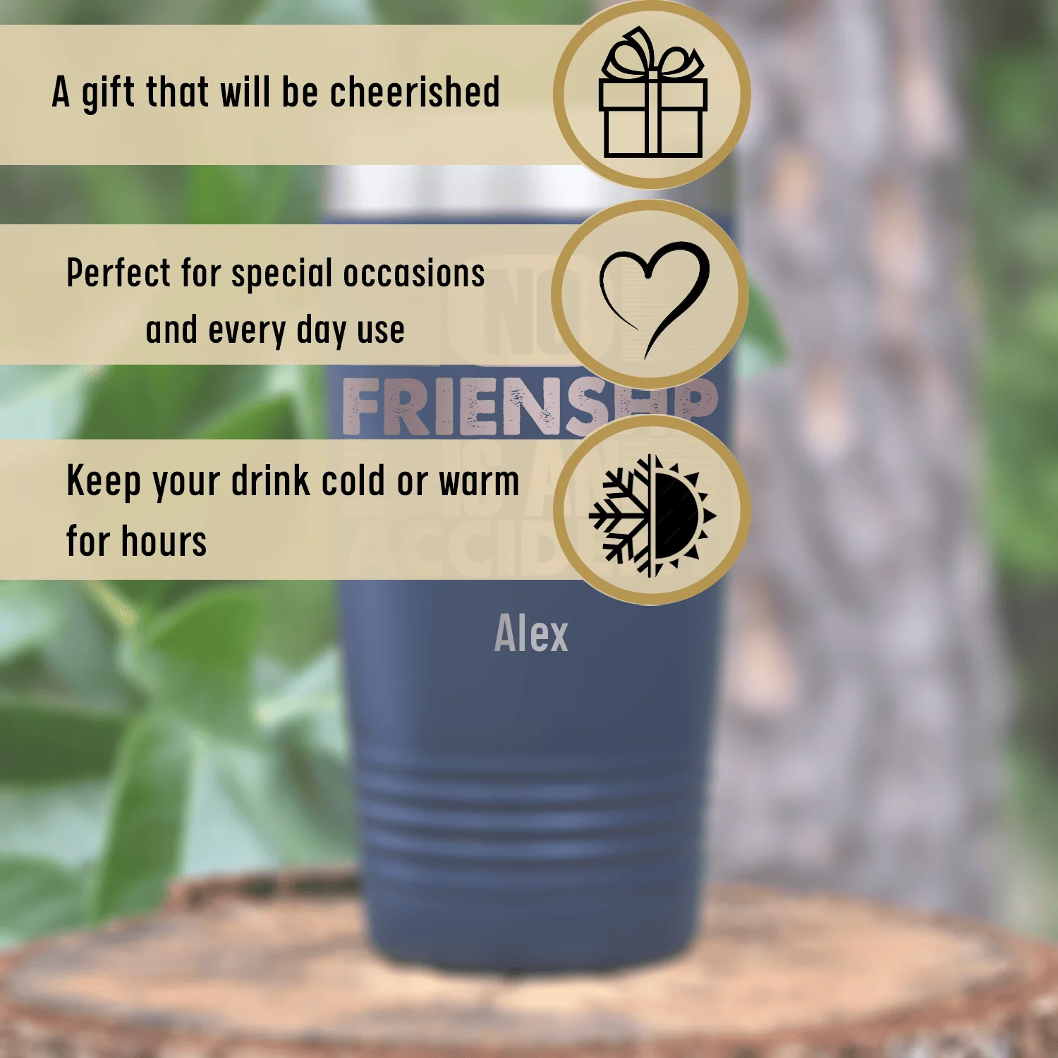 No Friendship Is An Accident Tumbler - Image 20