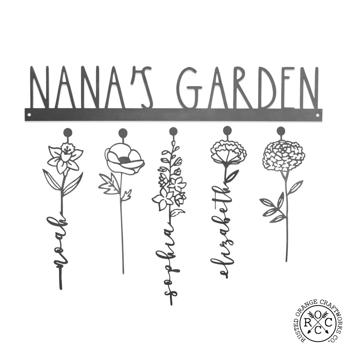 Our Family Garden Metal Sign - Image 11