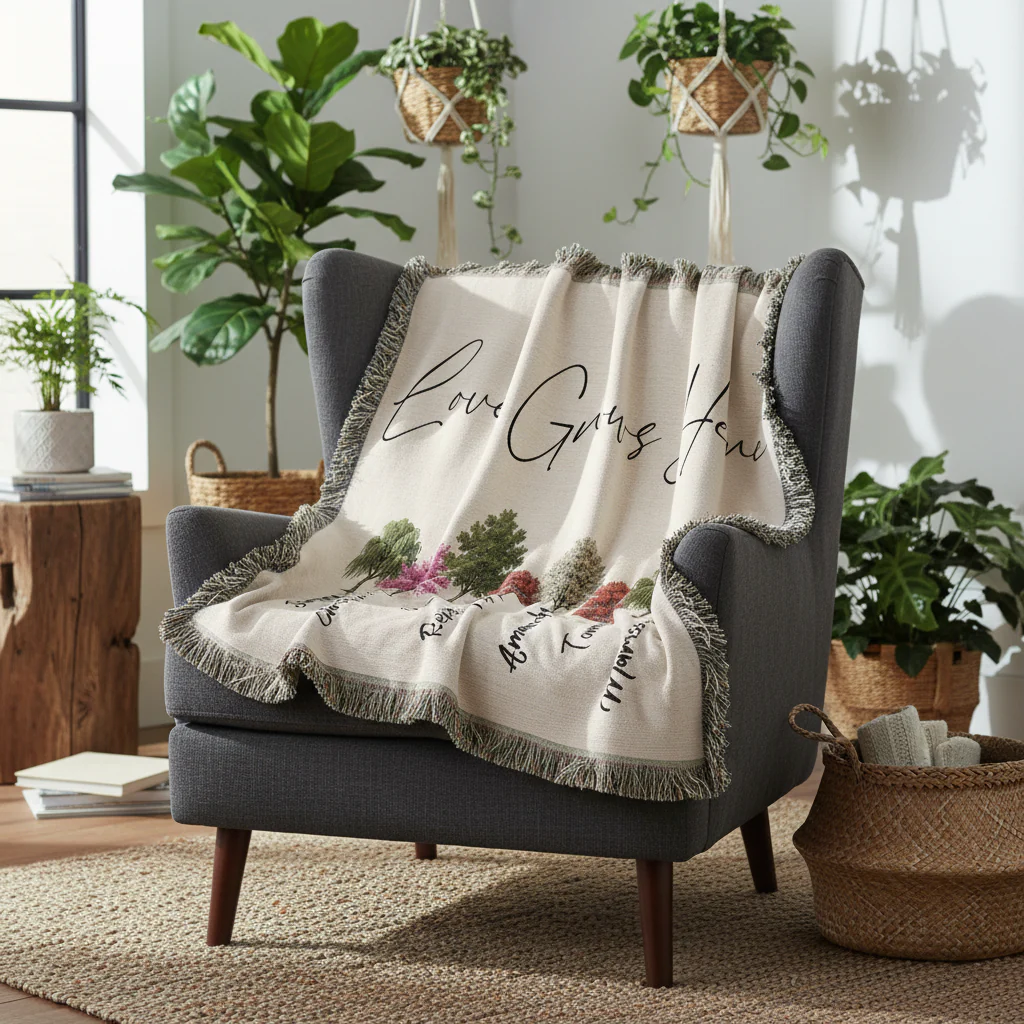 Our Family Trees Blanket - Image 6