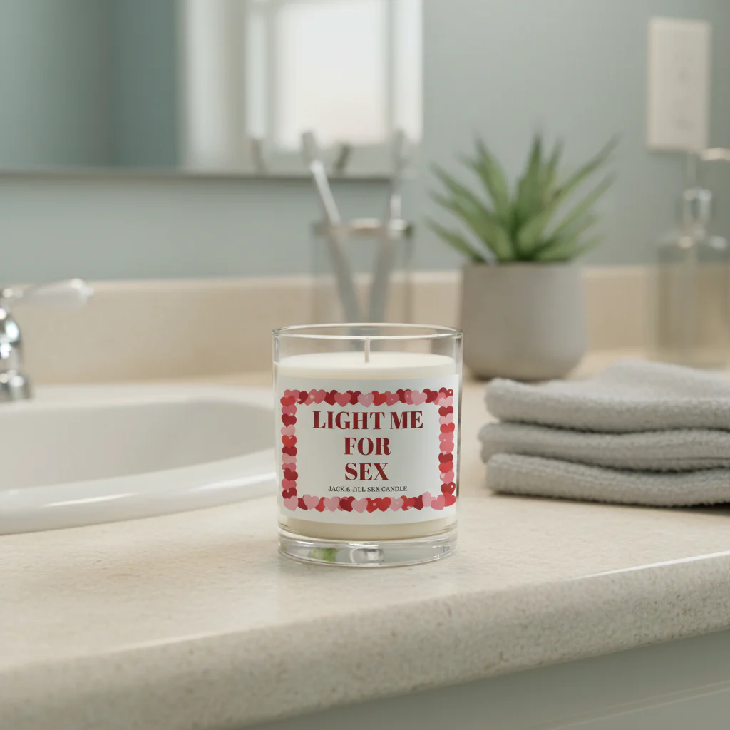 Couples Custom Message Candle - Image 3