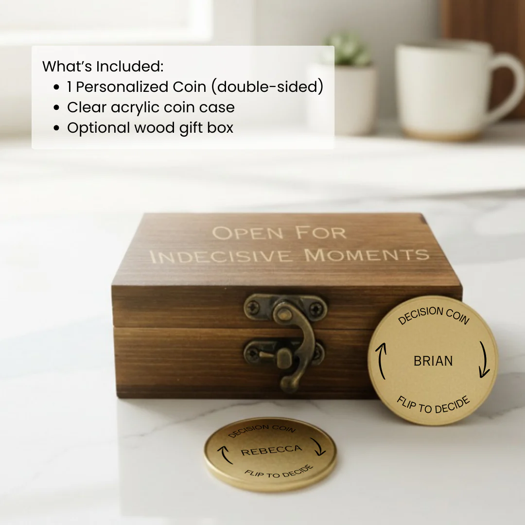 Flip Fate Personalized Decision Coin - Image 4