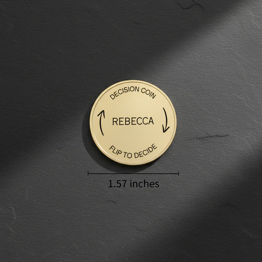 Flip Fate Personalized Decision Coin - Image 9