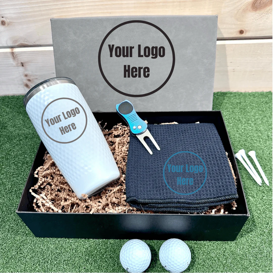 Custom Logo Golf Gift Box Set - Image 11