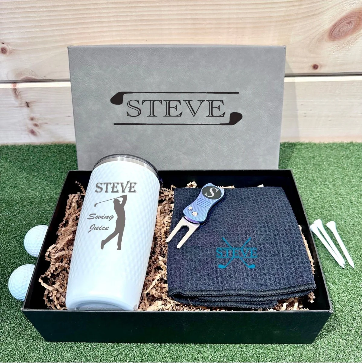 Custom Logo Golf Gift Box Set - Image 4