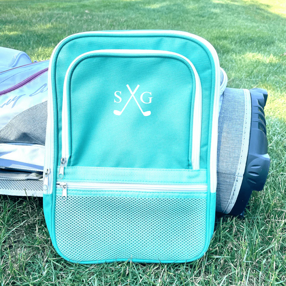 Stylish Personalized Golf Shoe Bag - Image 11