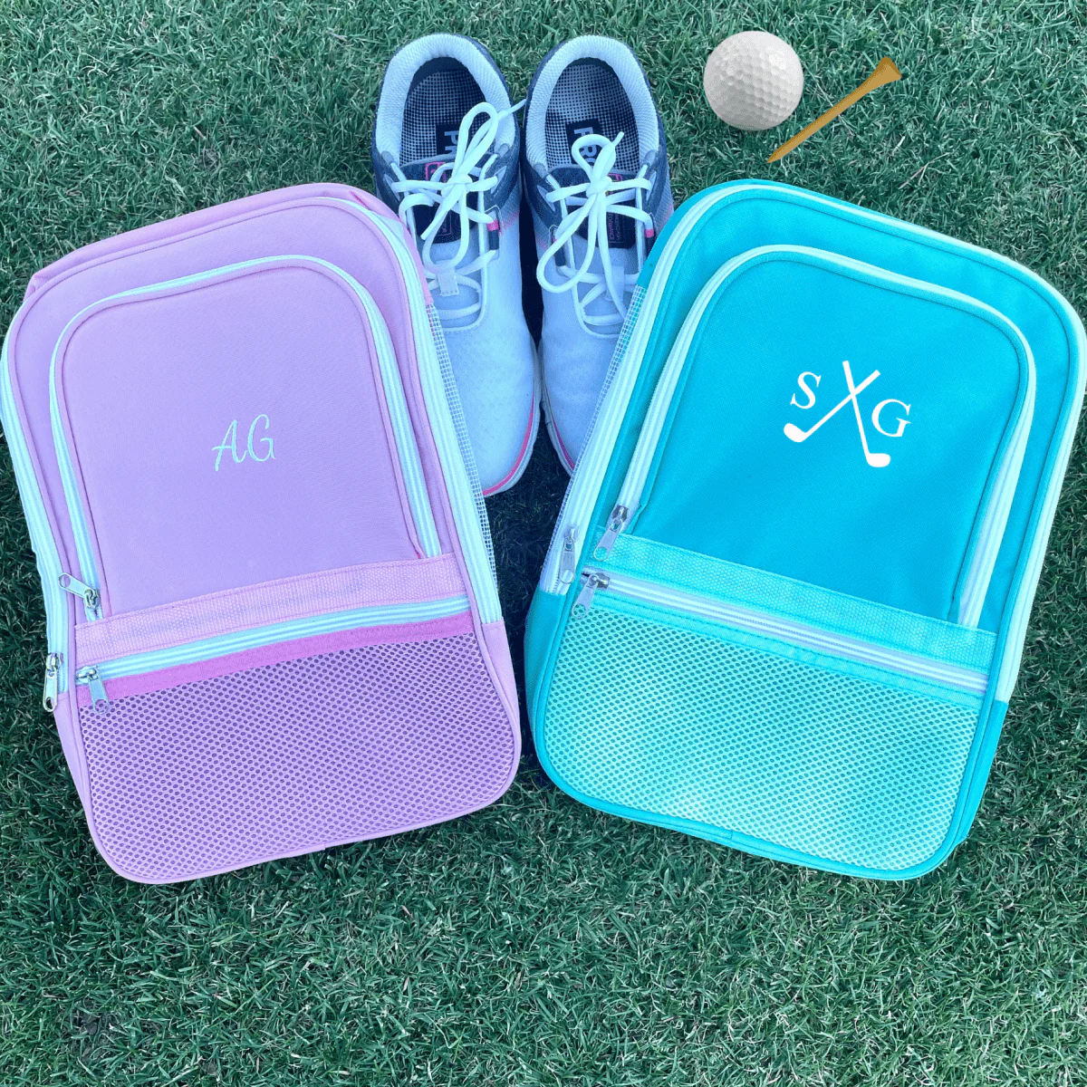 Stylish Personalized Golf Shoe Bag - Image 12
