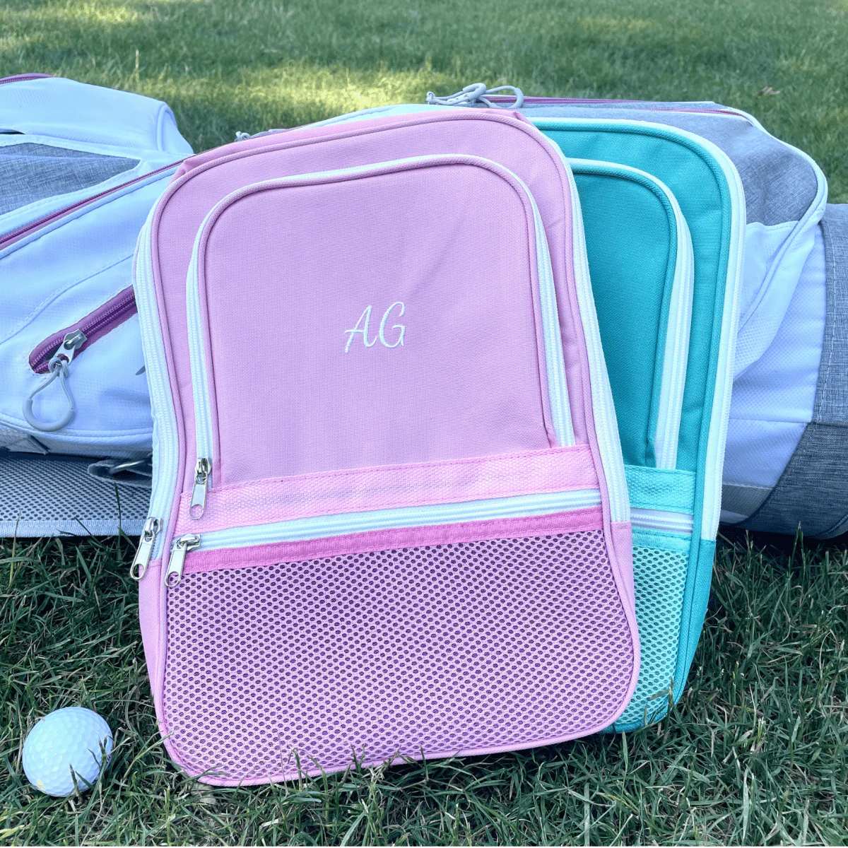 Stylish Personalized Golf Shoe Bag - Image 4