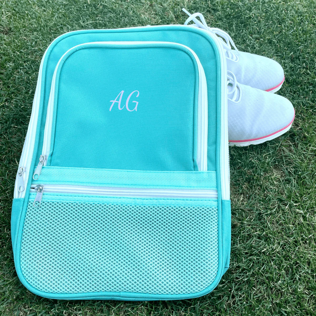 Stylish Personalized Golf Shoe Bag - Image 8