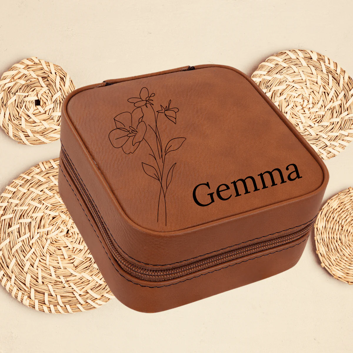 Personalized Jewelry Organizer Box - Image 9