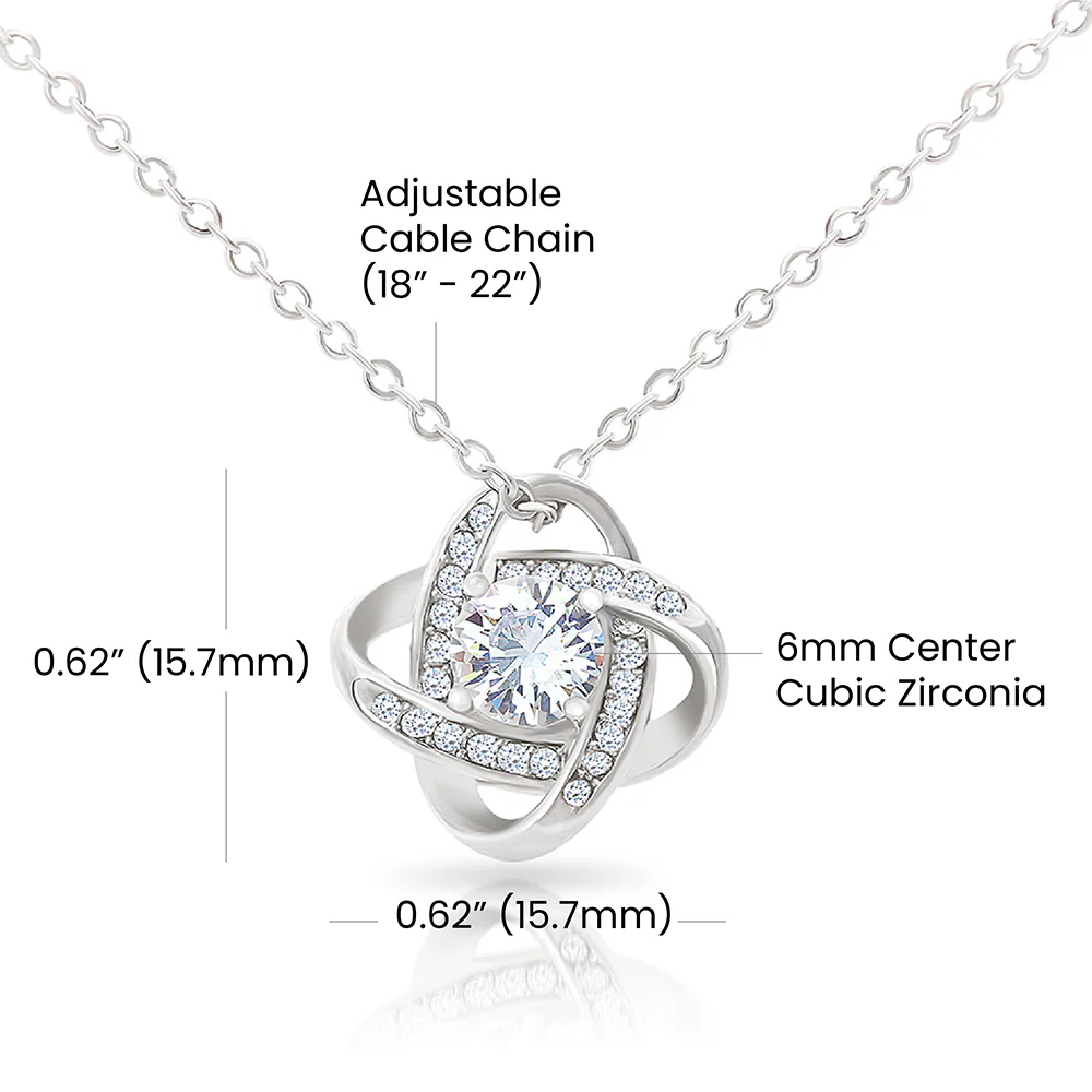 The Forever Knot Necklace - Image 3