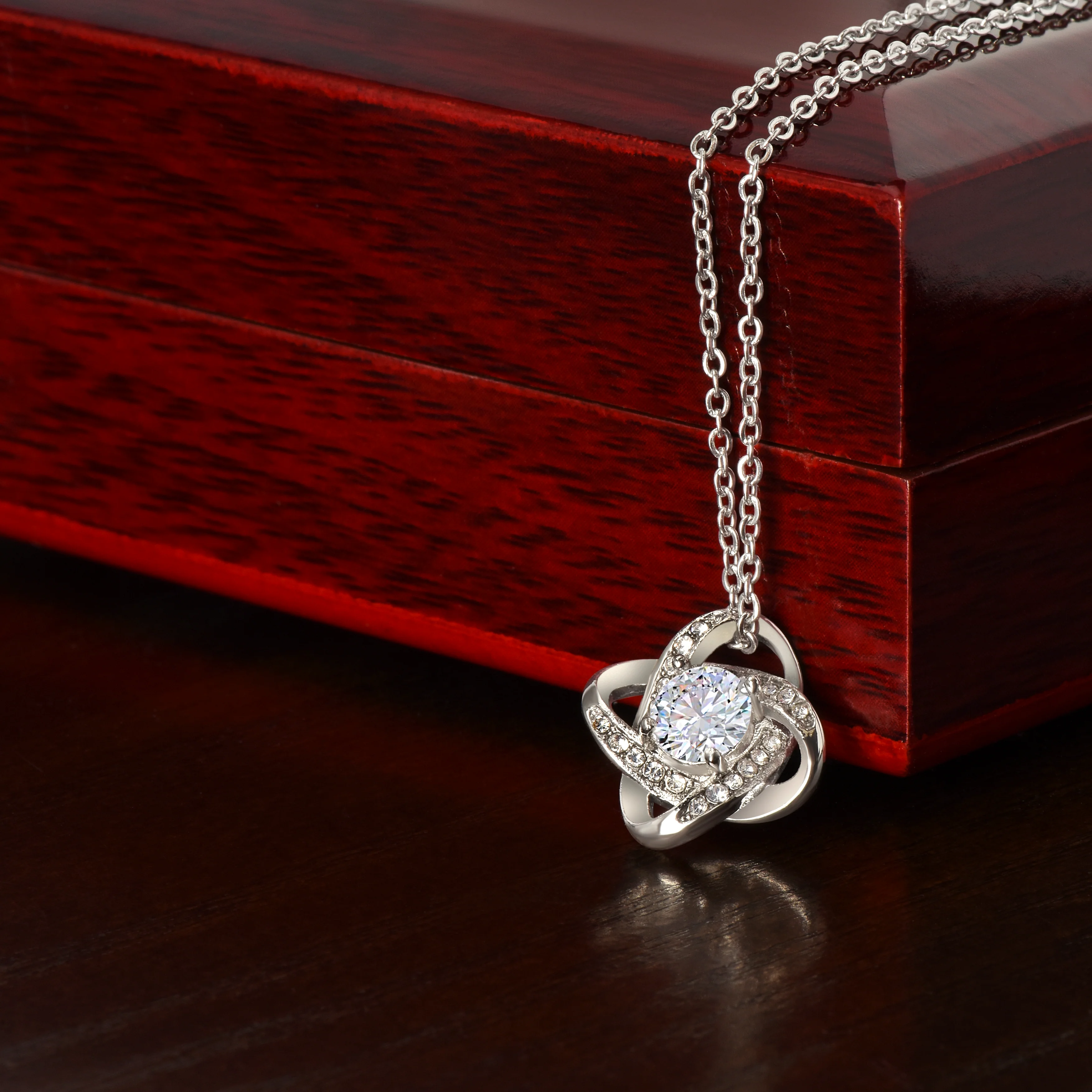 The Forever Knot Necklace - Image 5