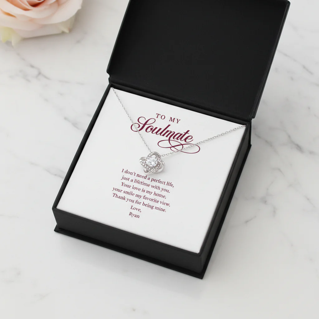 The Forever Knot Necklace - Image 6