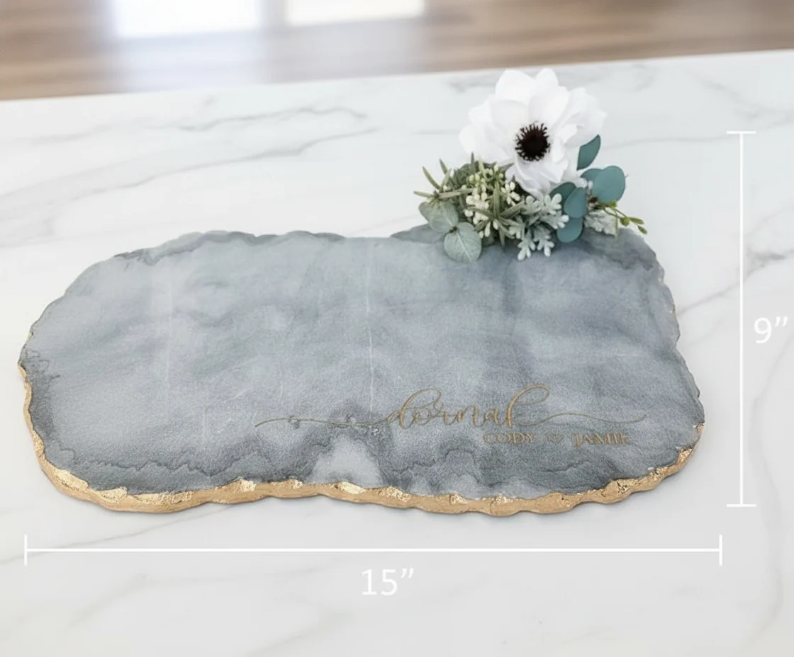 Personalized Marble Charcuterie Board - Image 5