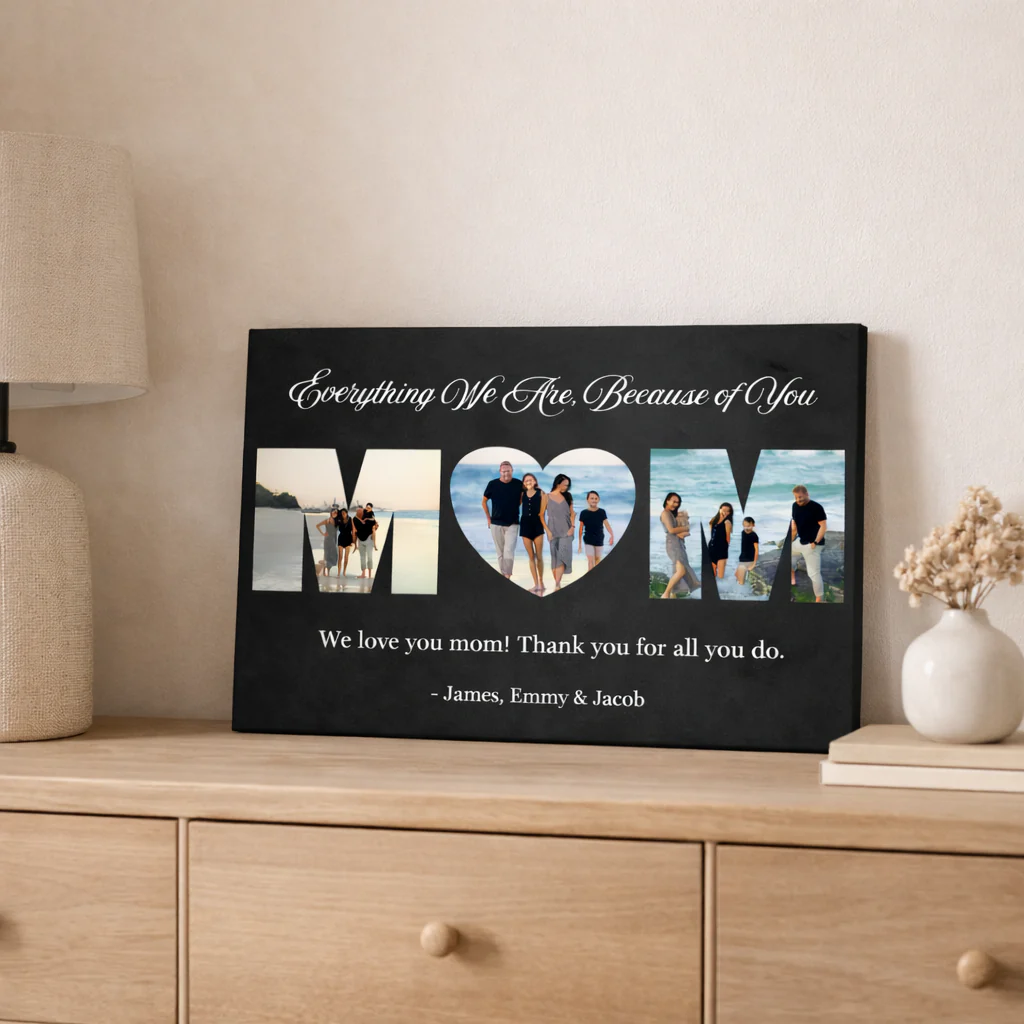 Custom Photo MOM Wall Sign - Image 7