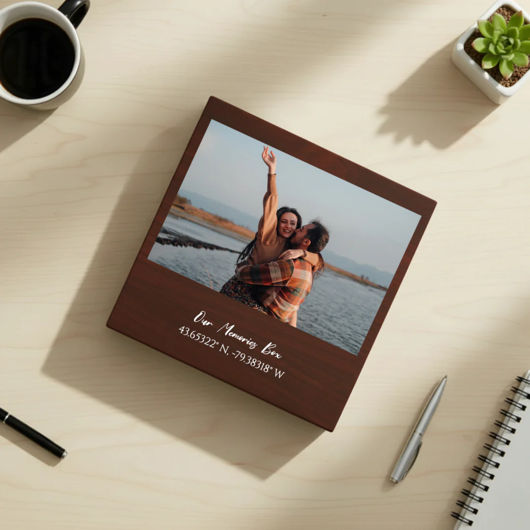 Cherished Memories Photo Keepsake Box - Image 2