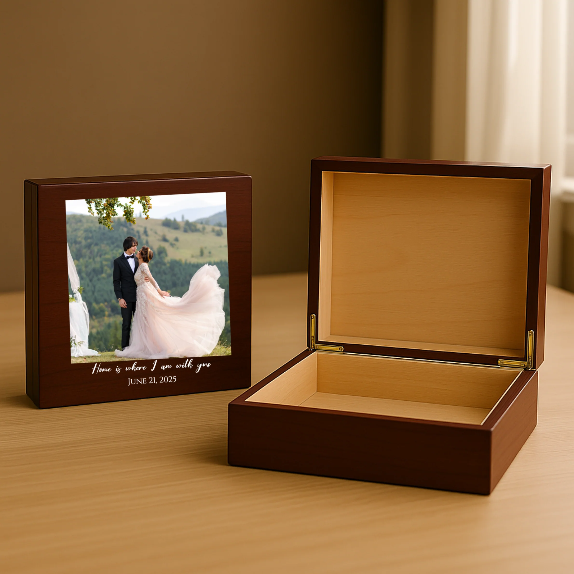 Cherished Memories Photo Keepsake Box - Image 4