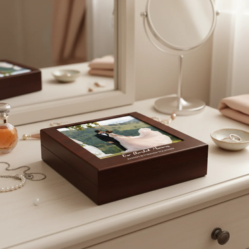 Cherished Memories Photo Keepsake Box - Image 6