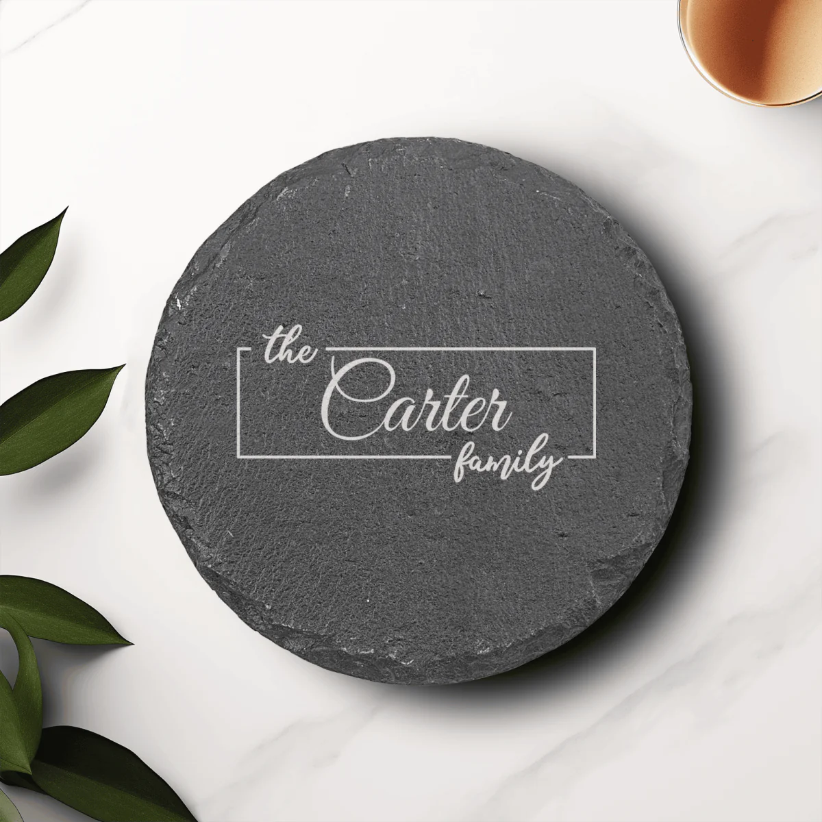 Classic Family Legacy Slate Coasters (Set of 4)