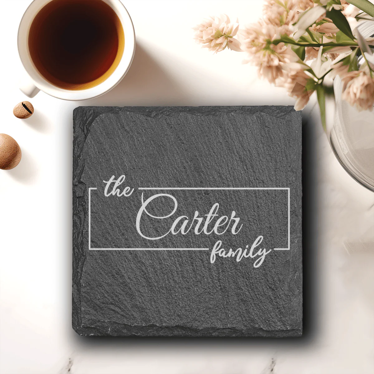Classic Family Legacy Slate Coasters (Set of 4) - Image 4