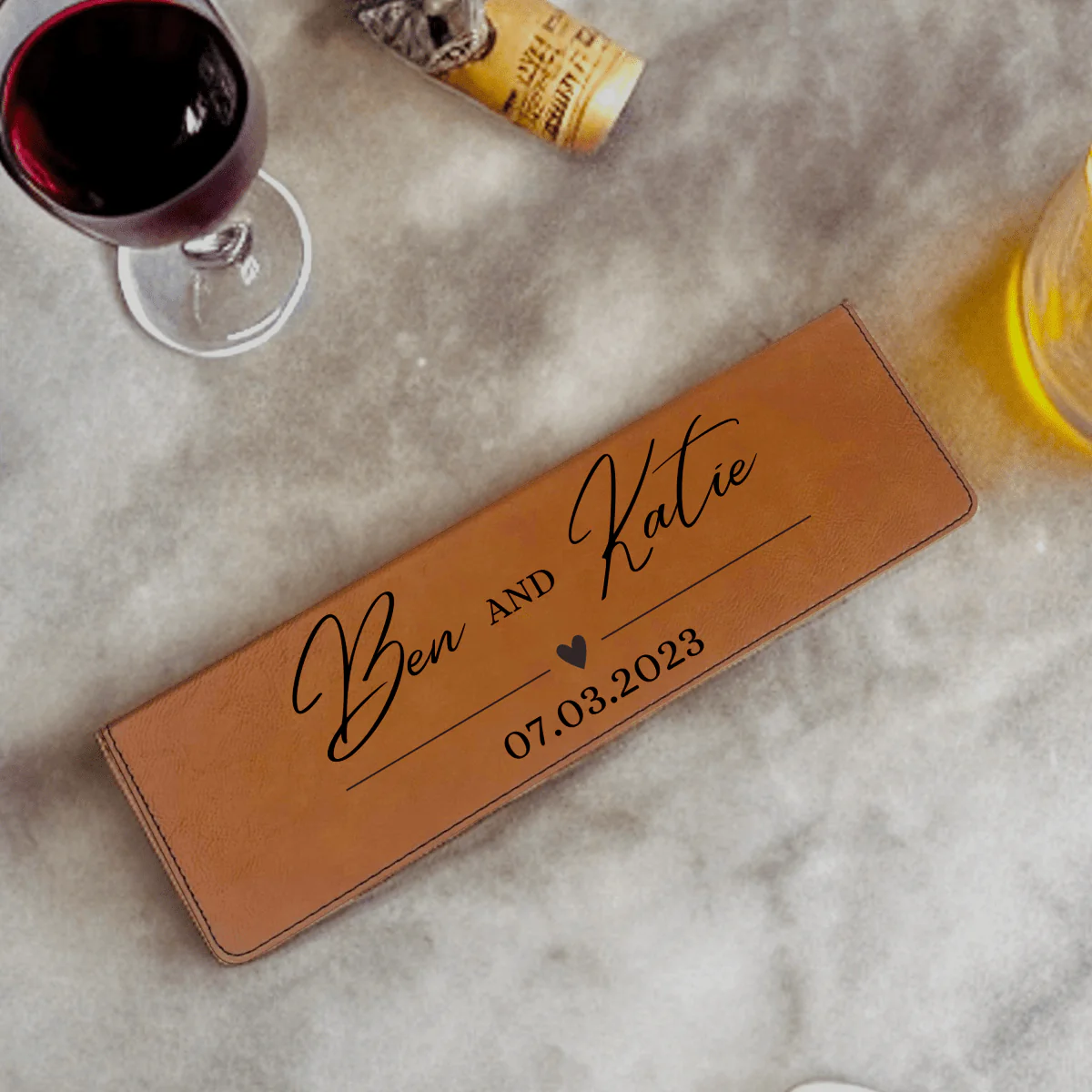 Romantic Moments Personalized Wine Box - Image 7