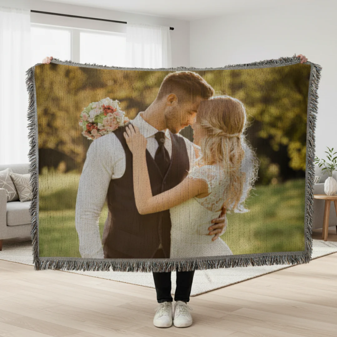 Unforgettable Love Photo Blanket