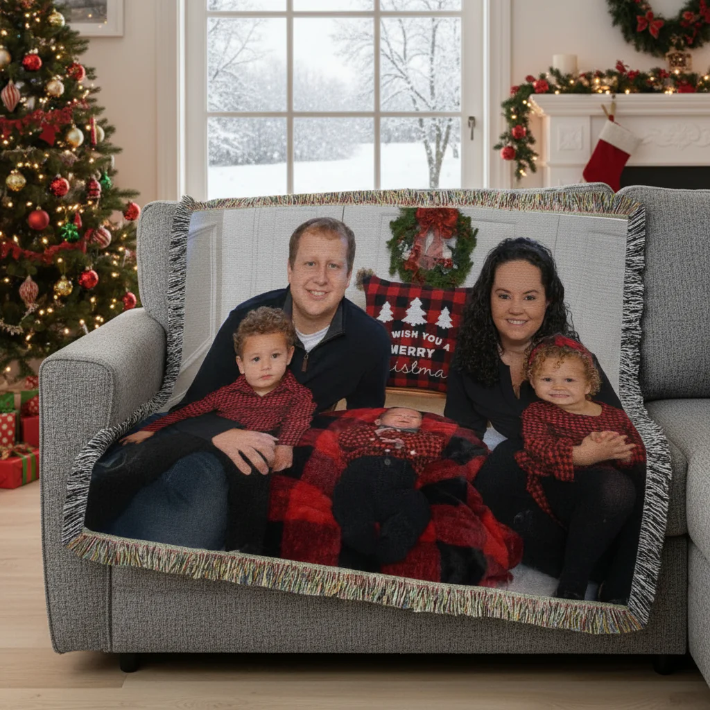 Unforgettable Love Photo Blanket - Image 7