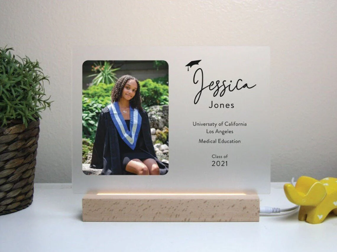 Radiant Grad Celebration Plaque - Image 6