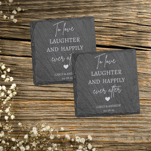 Romantic Custom Coaster Gift