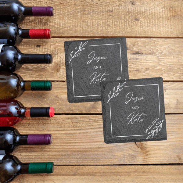 Romantic Custom Coaster Gift - Image 2