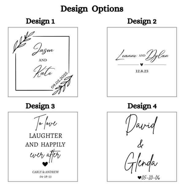 Romantic Custom Coaster Gift - Image 4