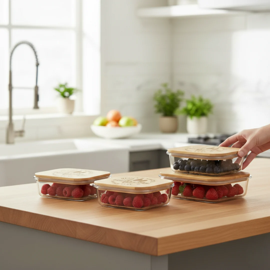 Kitchen Memories Glass Tupperware Set - Image 10