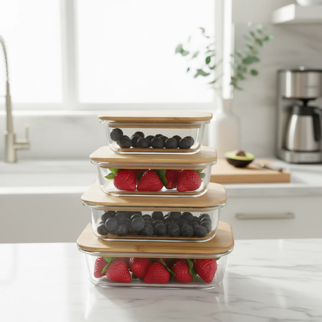 Kitchen Memories Glass Tupperware Set - Image 13