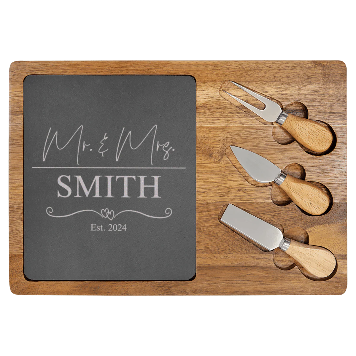 Shared Journey Wood Slate Serving Tray - Image 7
