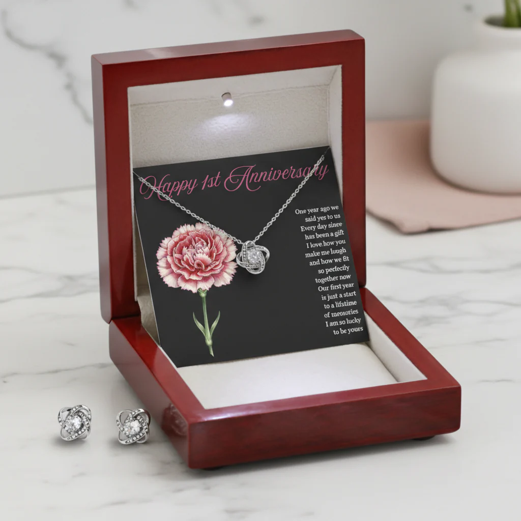 Anniversary Love Knot Gift Set
