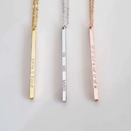 Long Bar Necklace - Image 2