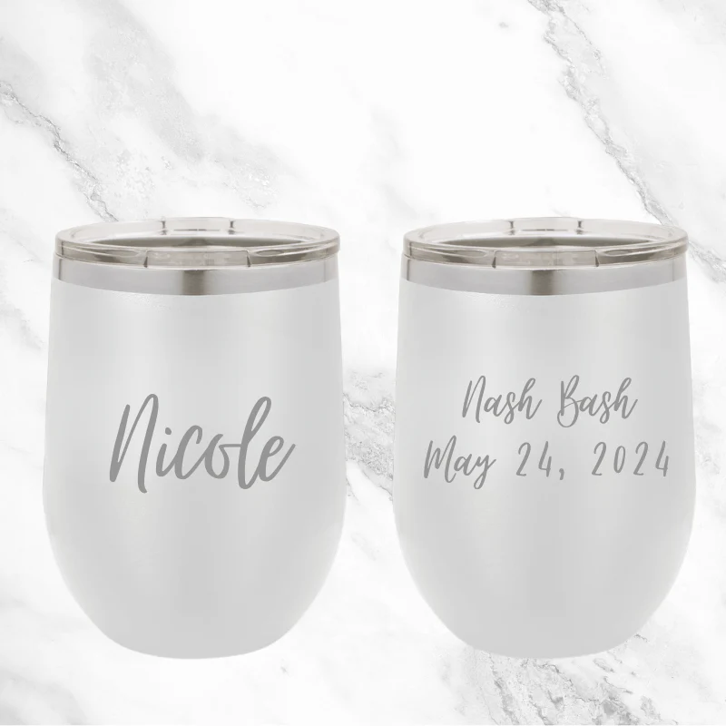 Sip and Celebrate Wine Tumbler - Image 3