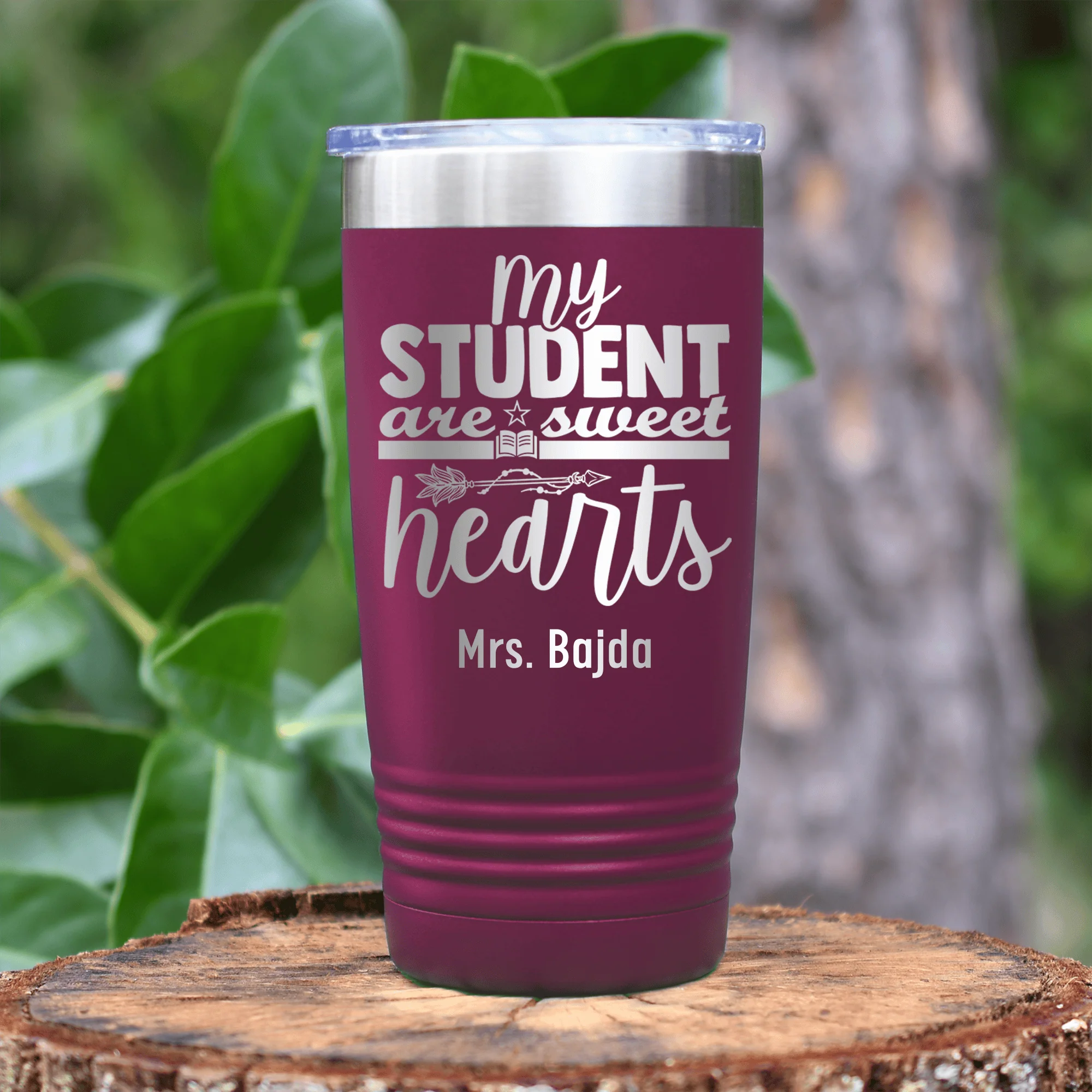 Students Are Sweet Hearts Tumbler