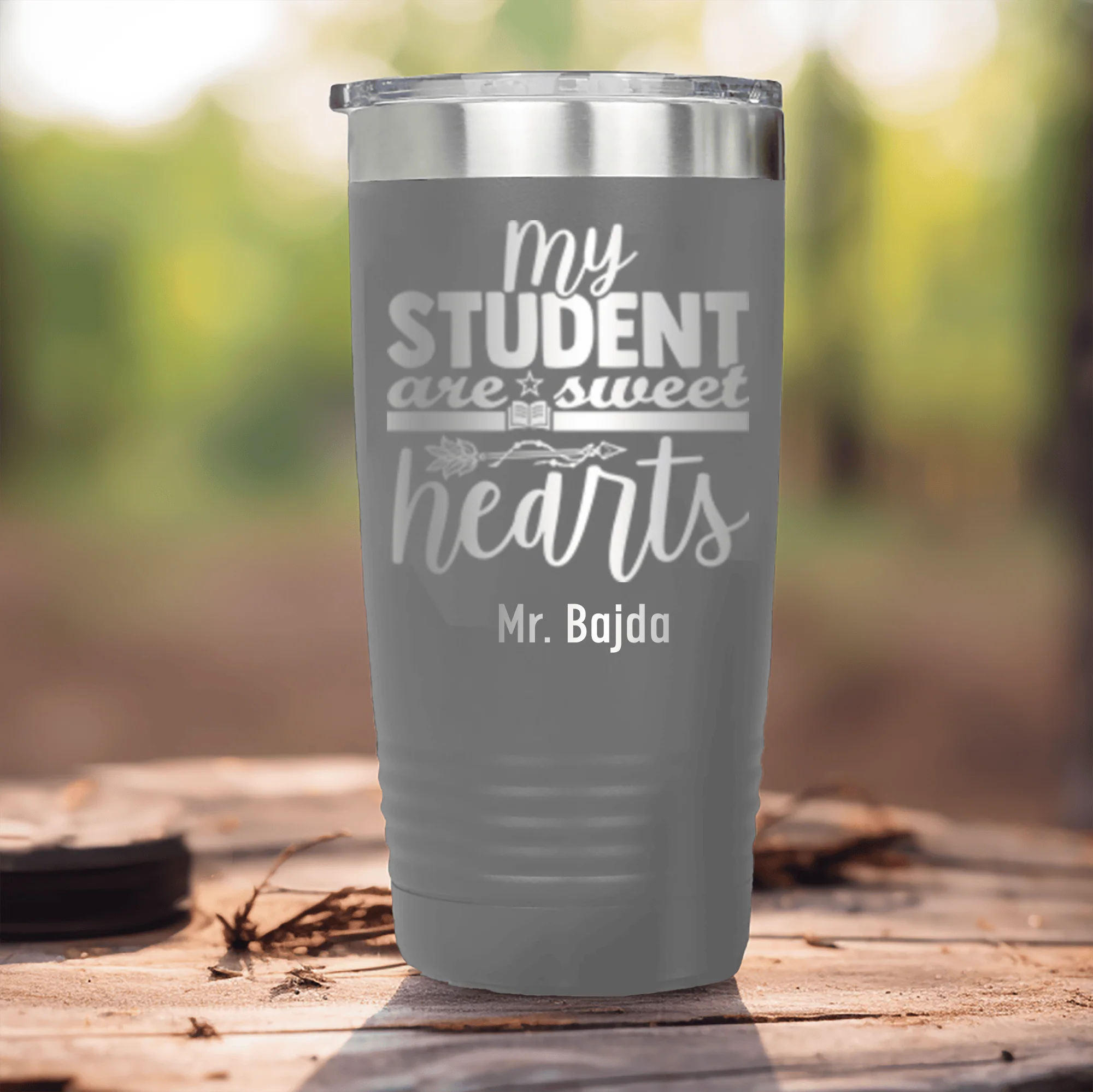 Students Are Sweet Hearts Tumbler - Image 13