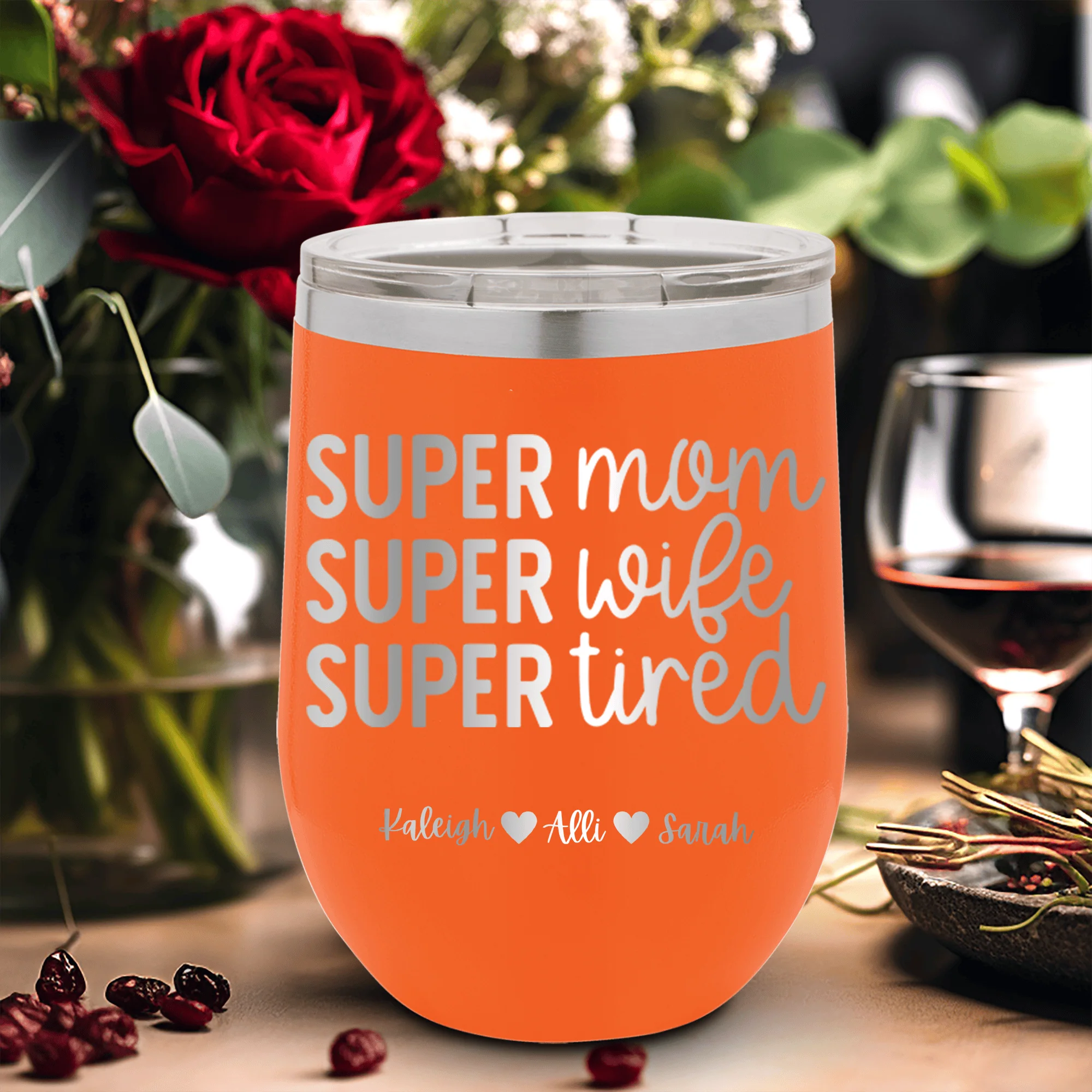 Super Wife Wine Tumbler - Image 14
