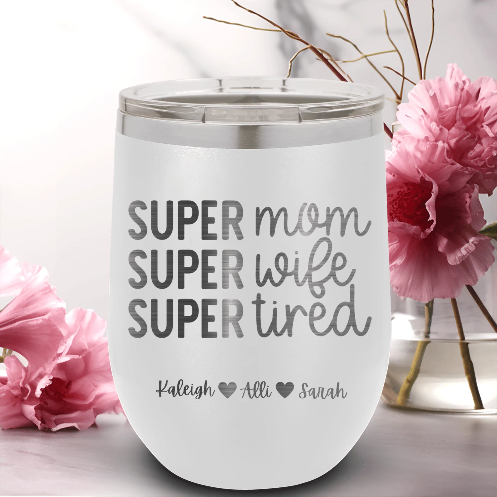 Super Wife Wine Tumbler - Image 16