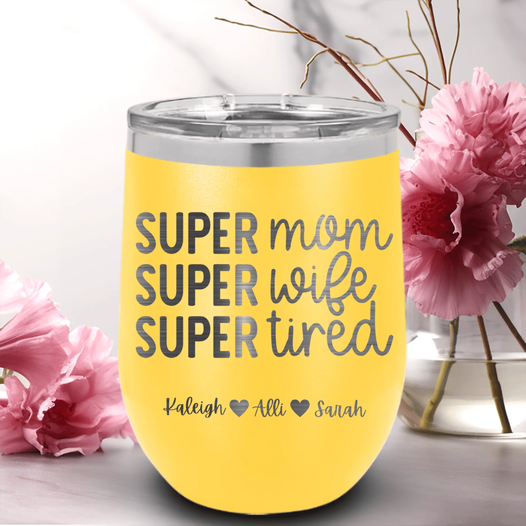 Super Wife Wine Tumbler - Image 18