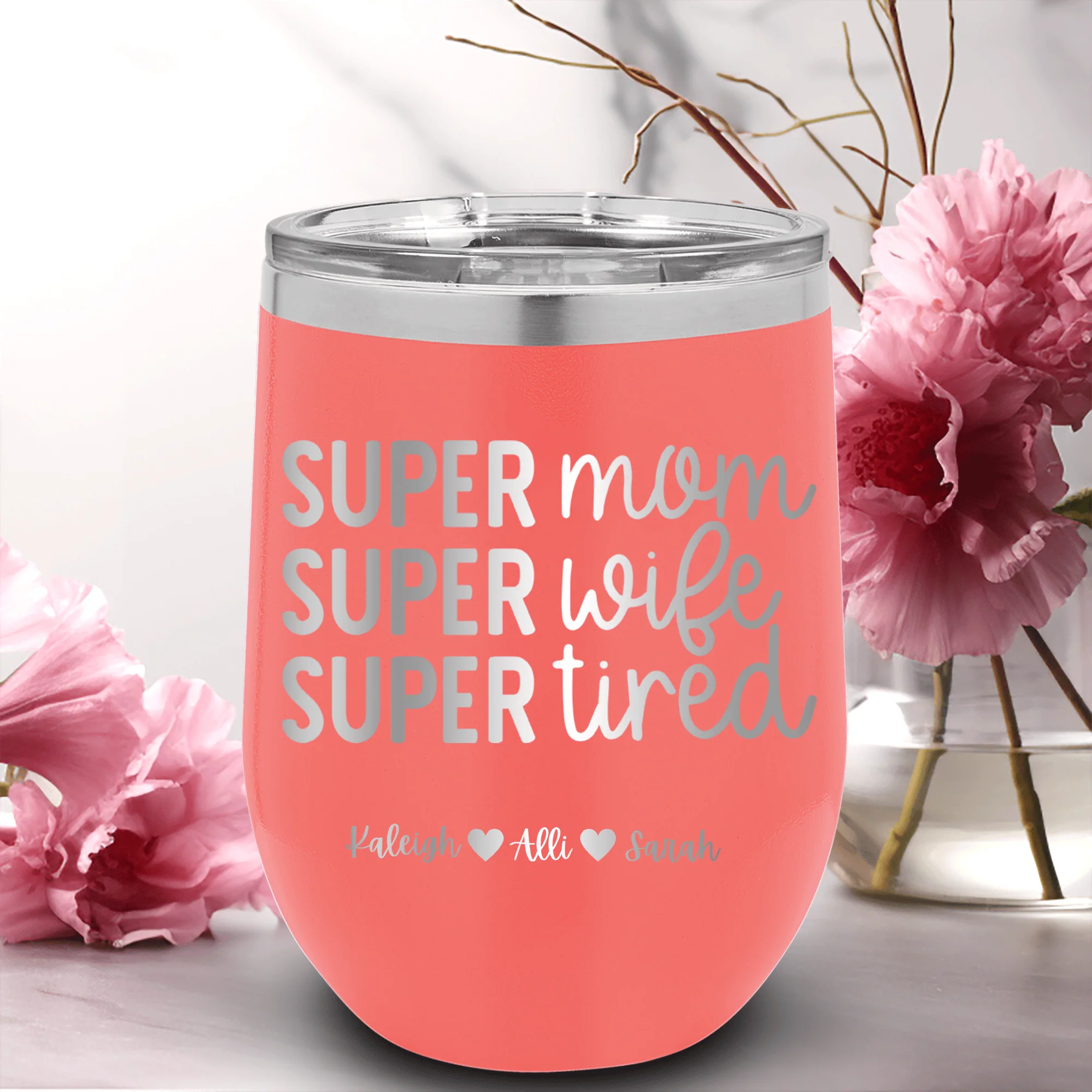 Super Wife Wine Tumbler - Image 19