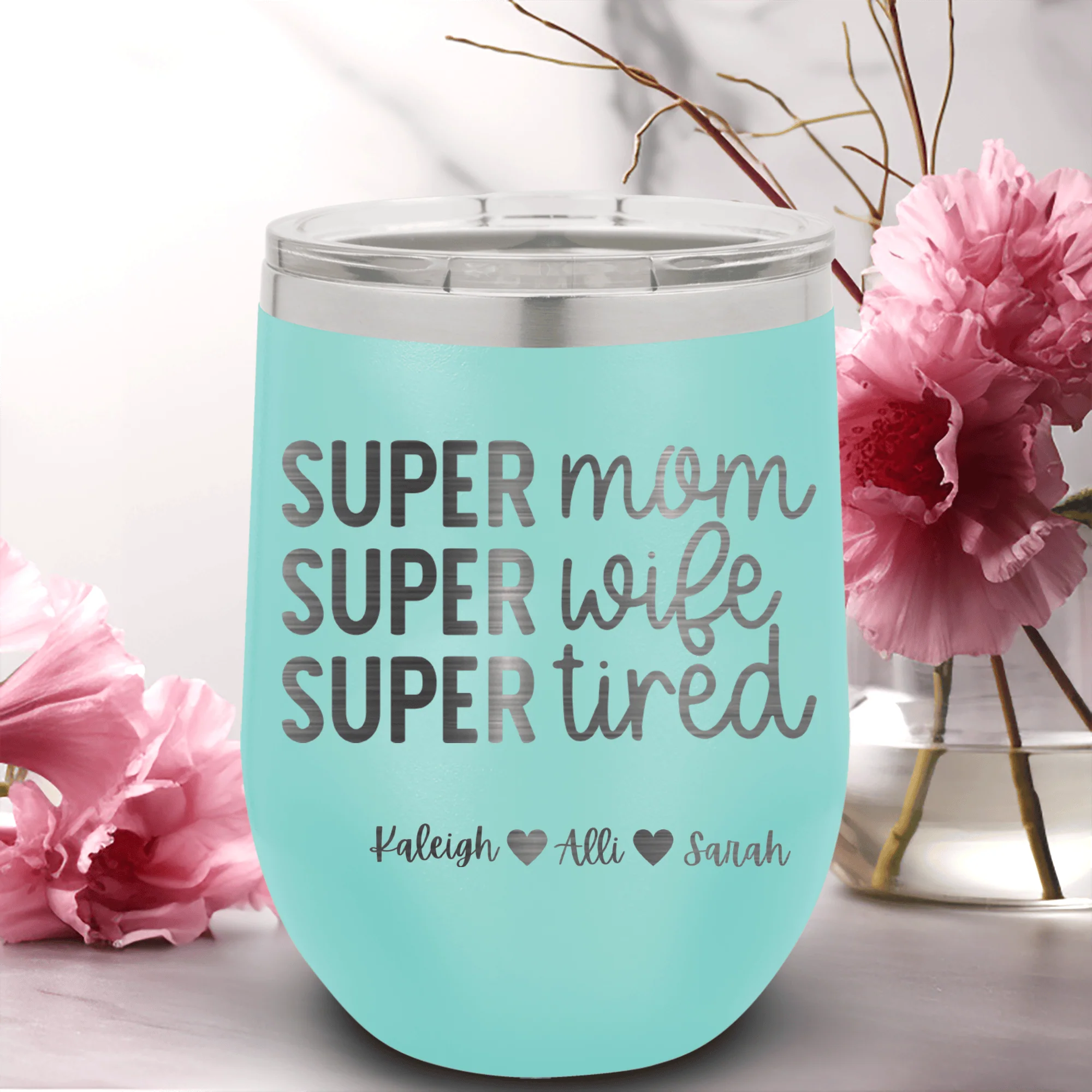 Super Wife Wine Tumbler - Image 9