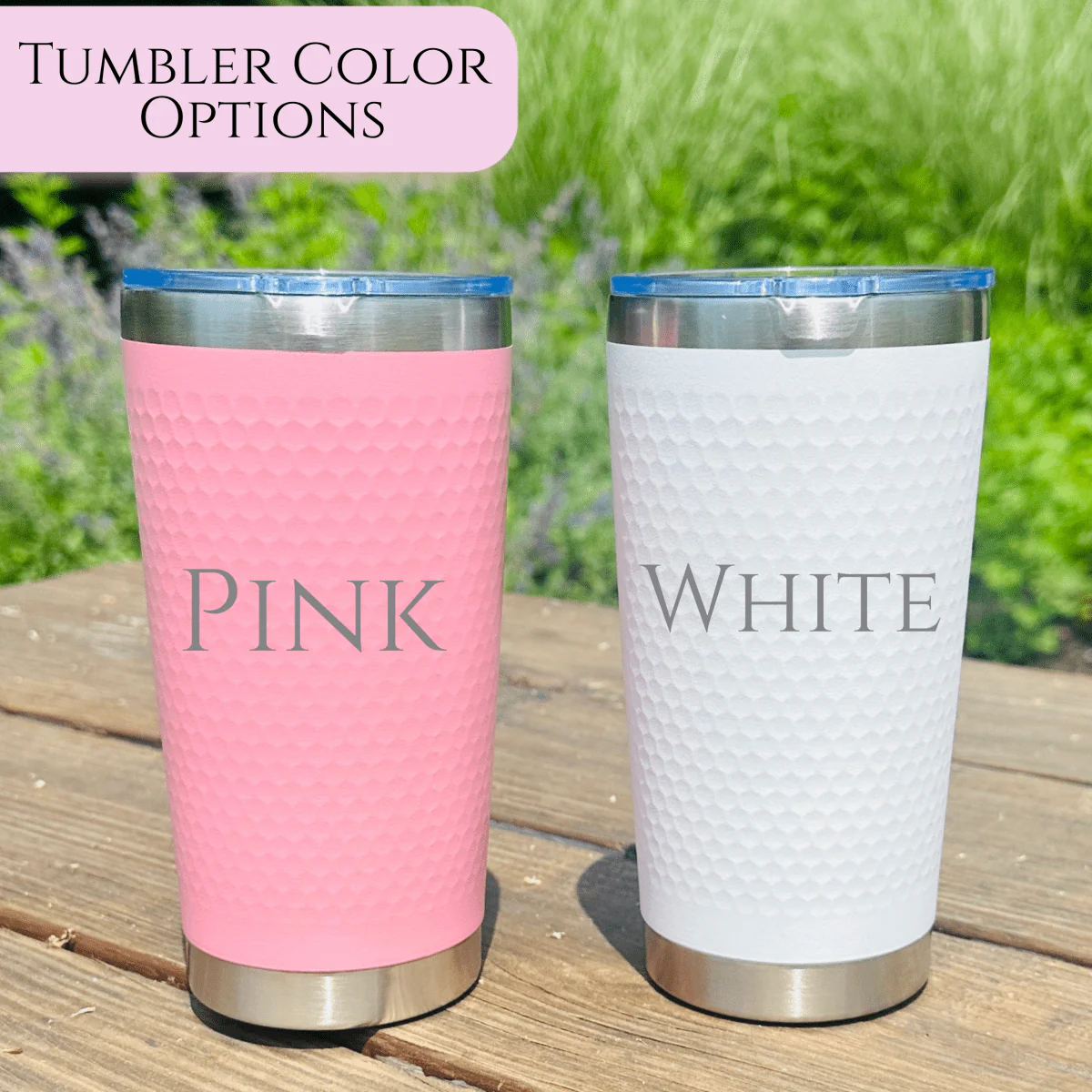 Textured Golf Tumbler - Image 2