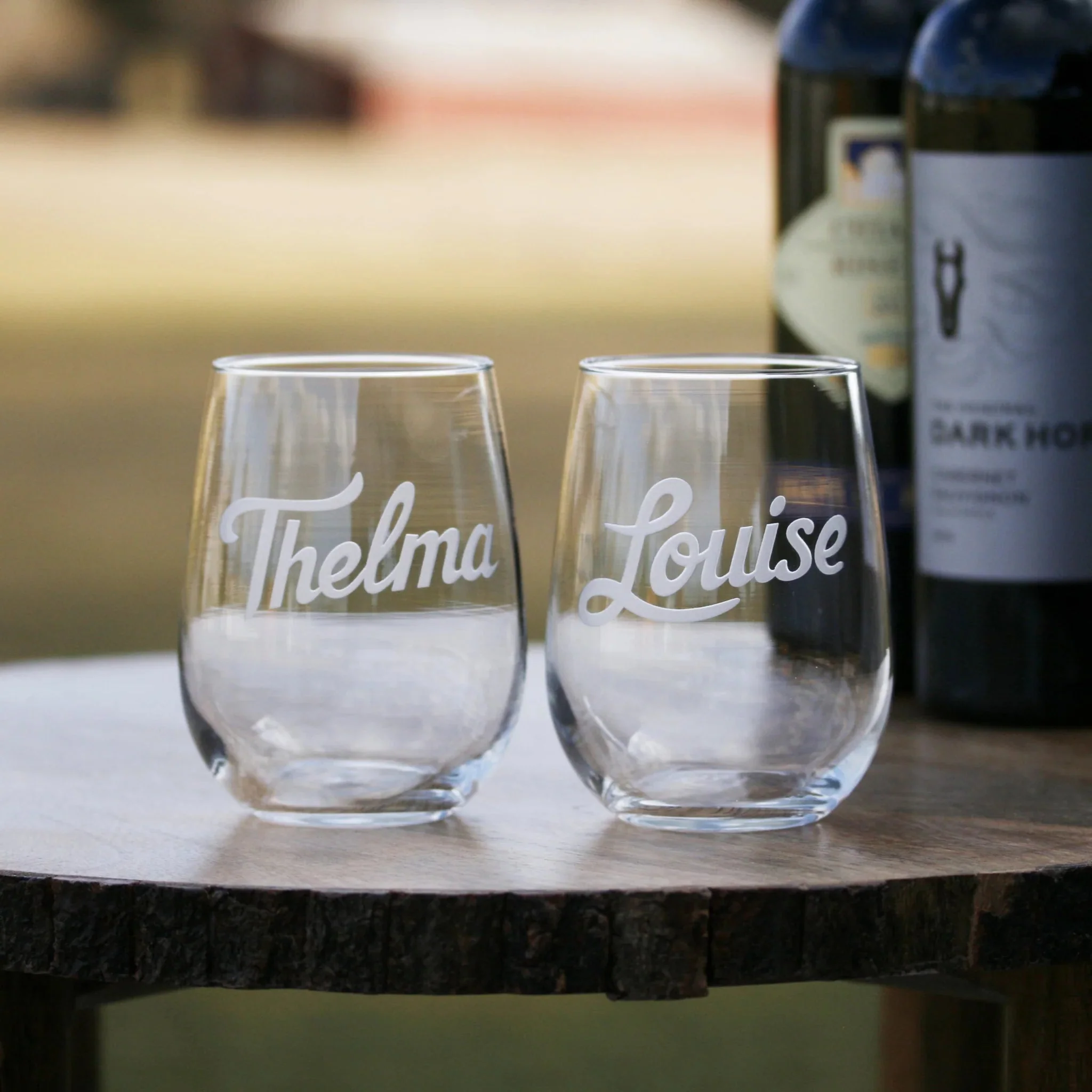 Thelma and Louise Wine Glass Set - Image 5