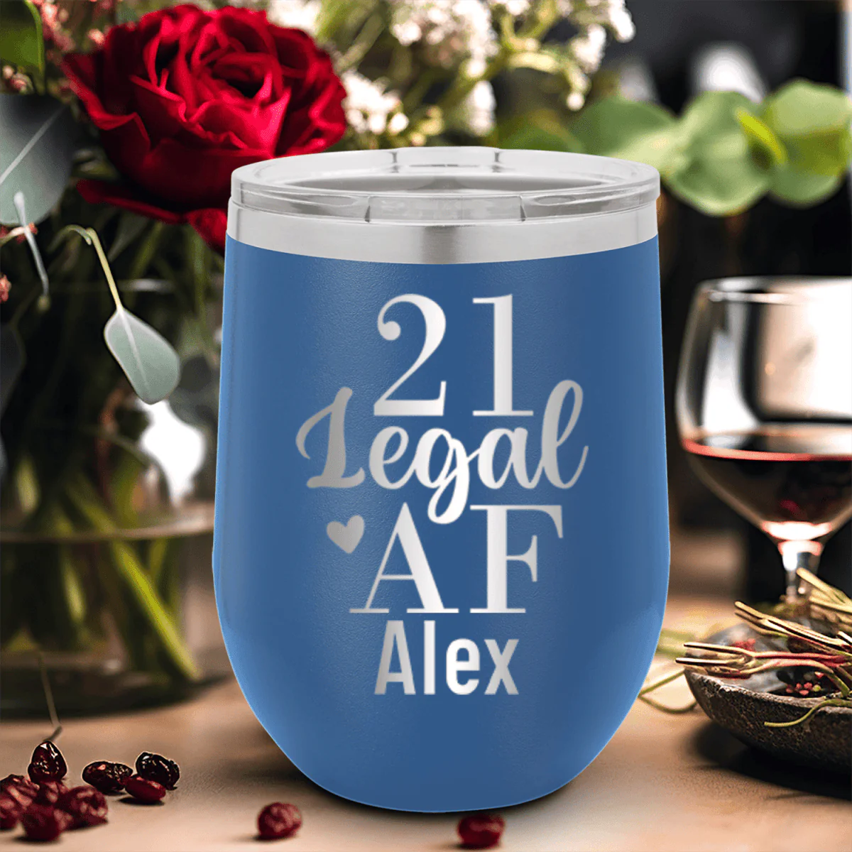 Twenty One AF Wine Tumbler - Image 7